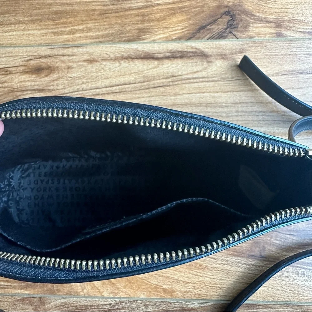 Kate Spade  Splodge Dot cross body bag in black & white - Picture 8 of 10